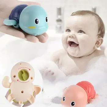 2020 Детские Игрушки для ванной, Черепашьи животные для купания, Водные игрушки для малышей, Классические Игрушки