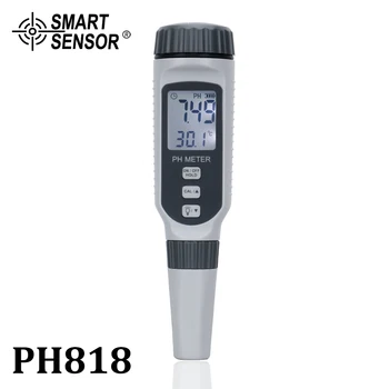 Профессиональный PH-метр с ручкой, портативный Тестер качества воды PH, Ацидометр для аквариума, Ацидометр, датчик PH воды, измеритель кислотности
