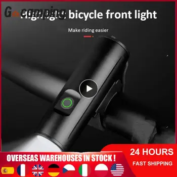 Комплект велосипедных фонарей, передняя лампа на руле, Горный велосипед, USB Перезаряжаемая фара, Ночной задний фонарь для велоспорта, Водонепроницаемый