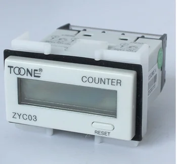 8-значный ЖК-цифровой дисплей Счетчики Электронный накопительный счетчик Без внешнего источника питания ZYC03